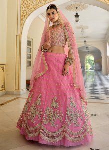 Baby pink choli